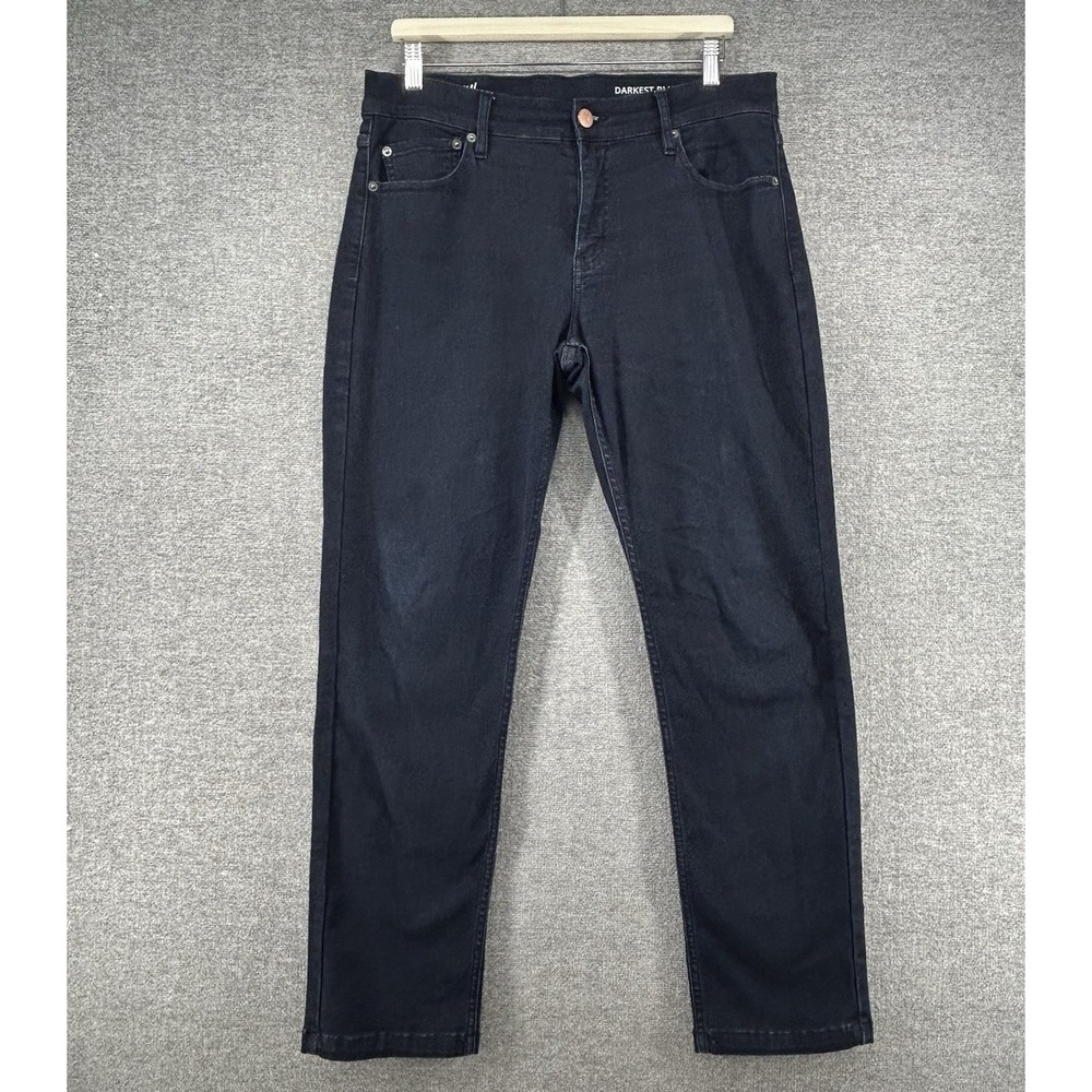Mugsy Jeans Men Size 32x30 Dark Blue Casual Denim FLX5NDB